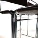 Ensemble de 4 tabourets de bar en acier tubulaire Linea Veam, 1960