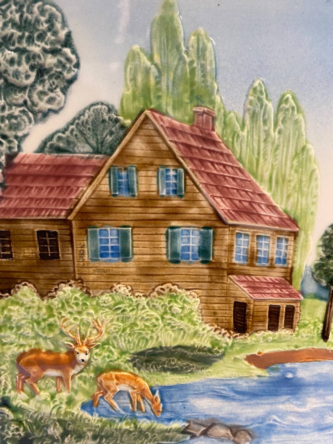 20th century decorative dish