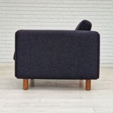 1970s, Danish design by H.J. Wegner, reupholstered armchair, model GE300.