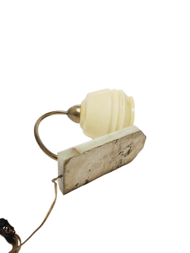 Art Deco bedside lamp, Belgium, 1950s