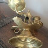 Bougeoir à pouce en bronze