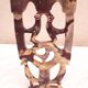 Stone candle holder