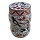 Tall cloisonné enamel box decorated with birds