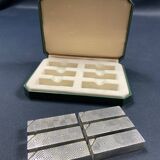 Complete set of 6 vintage metal menu holders 1960-1970