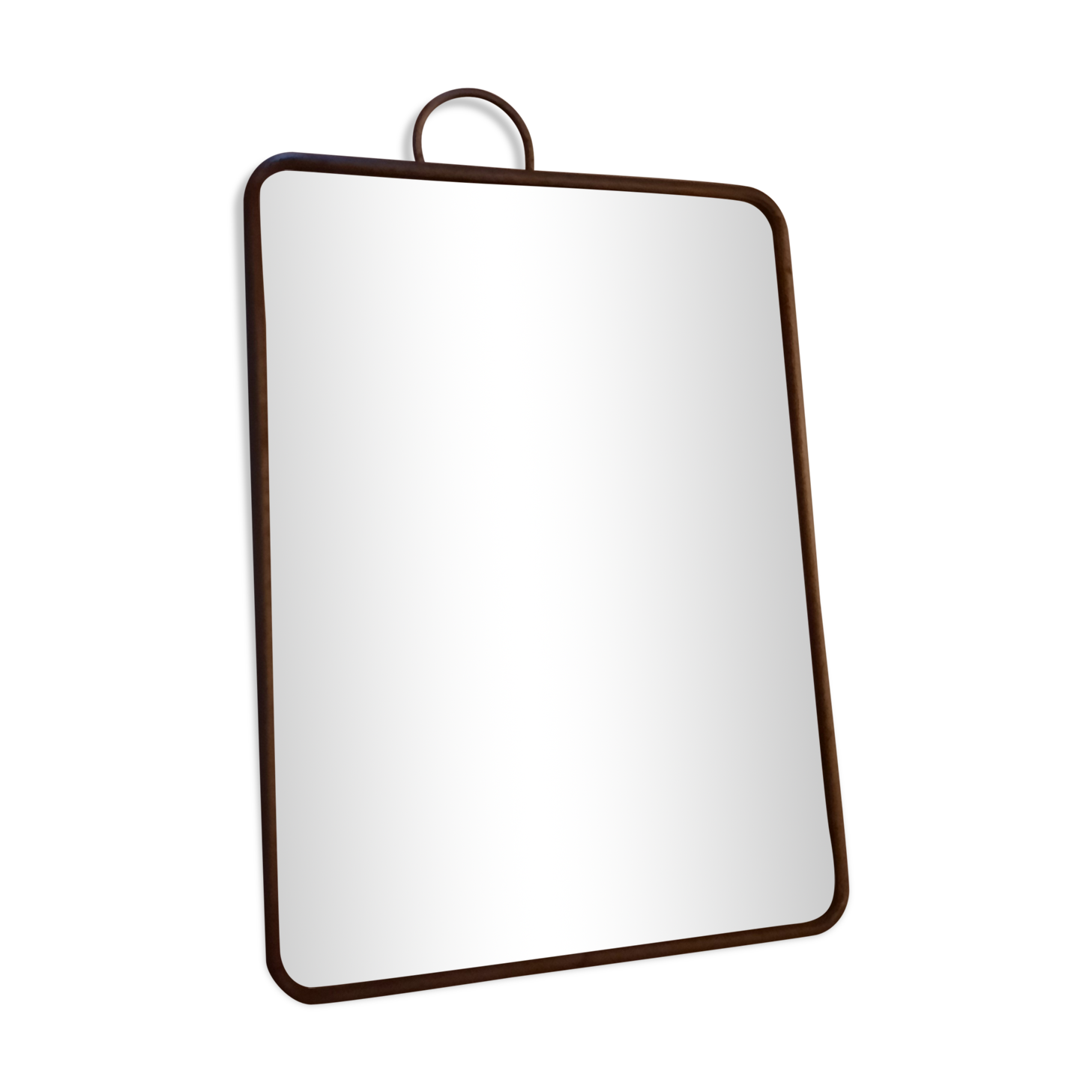 Vintage barber mirror 18x24cm