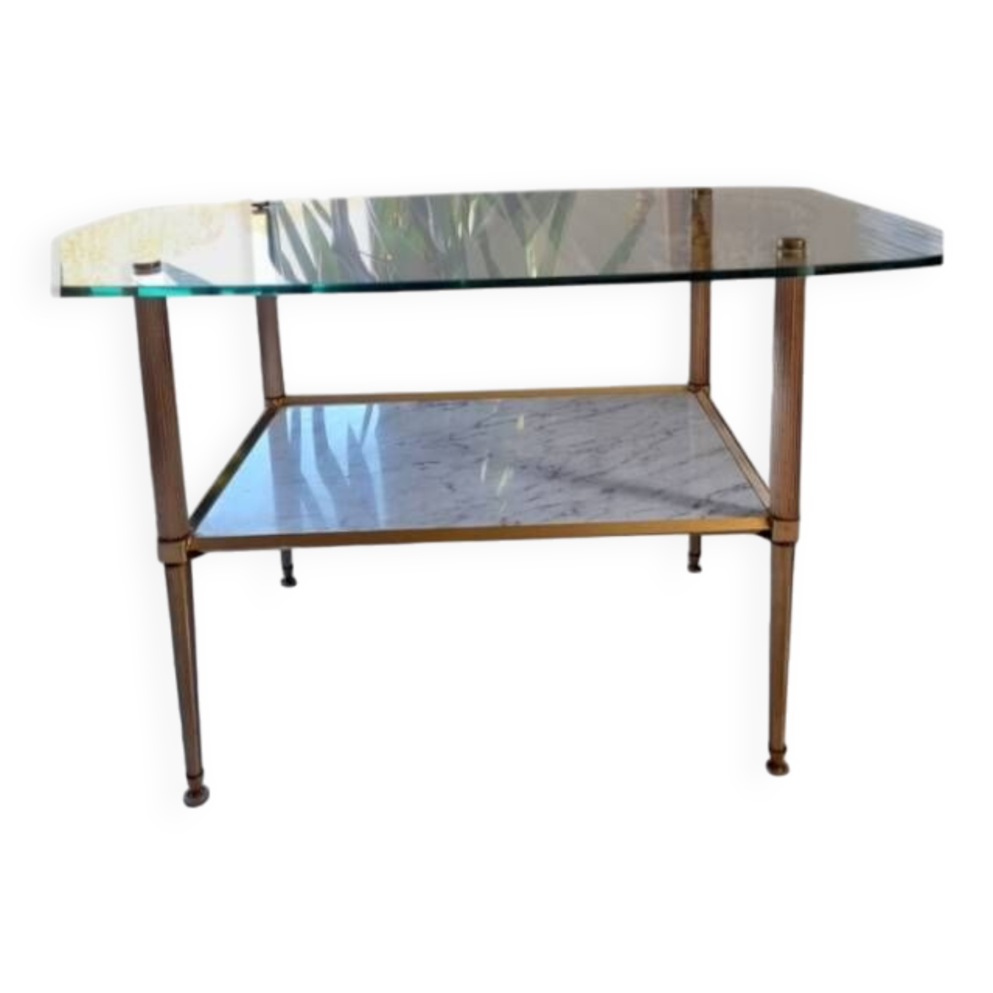 Vintage glass table