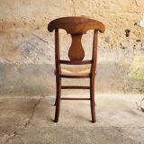 Chaise en merisier de style Directoire