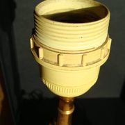 Pied de lampe colonne vintage / onyx