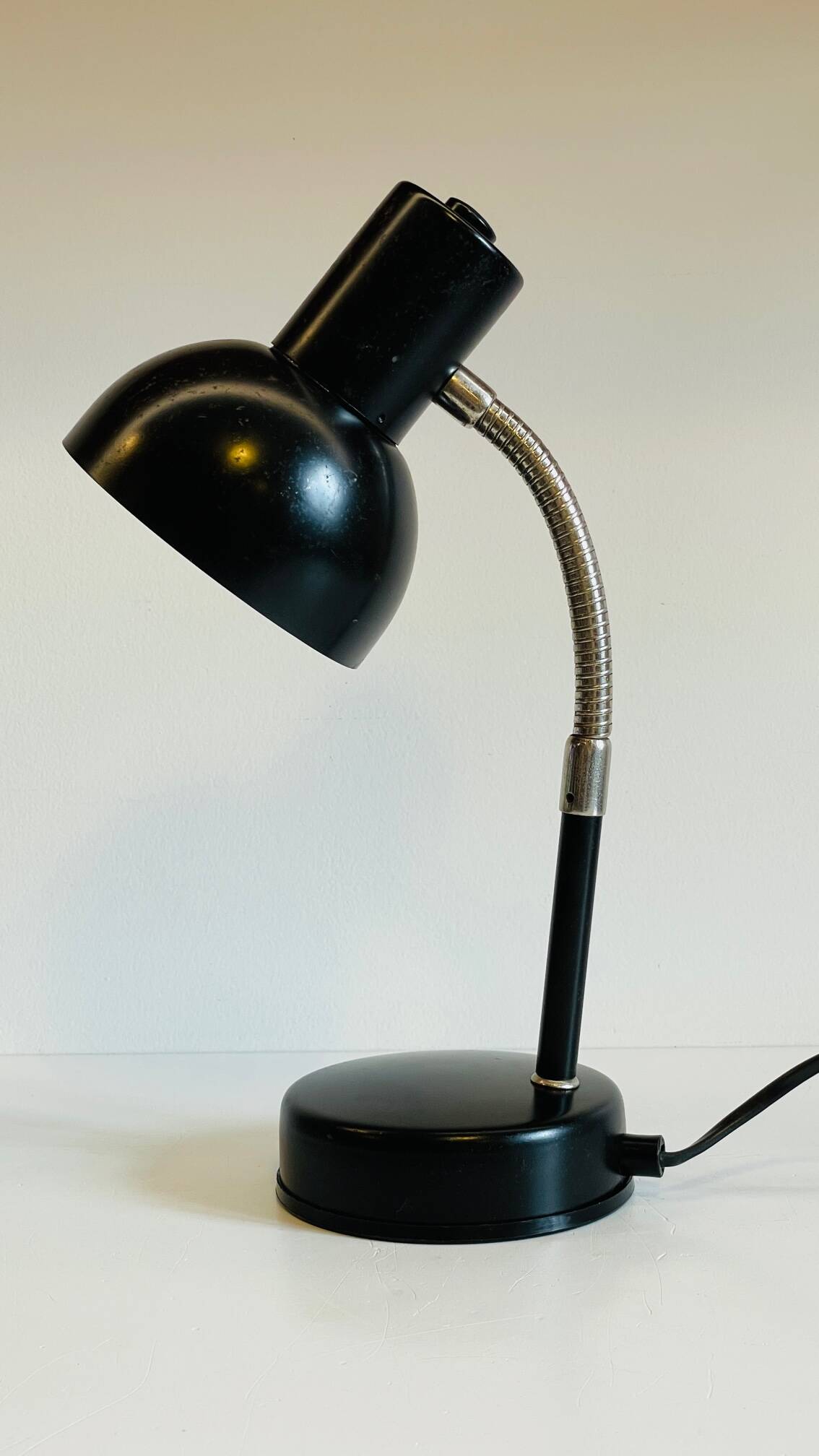 Lampe de bureau industrielle vintage