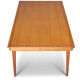 Scandinavian vintage oak living room table