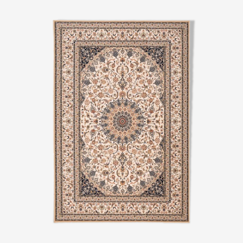 CHAKU beige and black Persian carpet 160X230 cm