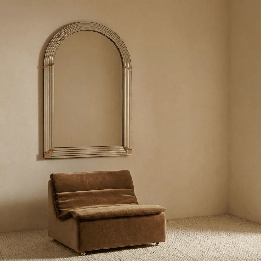 Large Art Deco mirror - Circa 1970