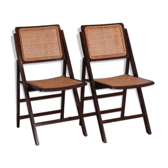 Pair of Foldable Chairs, Germany, 1970s
