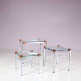 1960s Modern nesting tables from the Netherlands