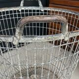 Old metal basket