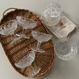 Crystal dessert cups