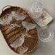 Crystal dessert cups