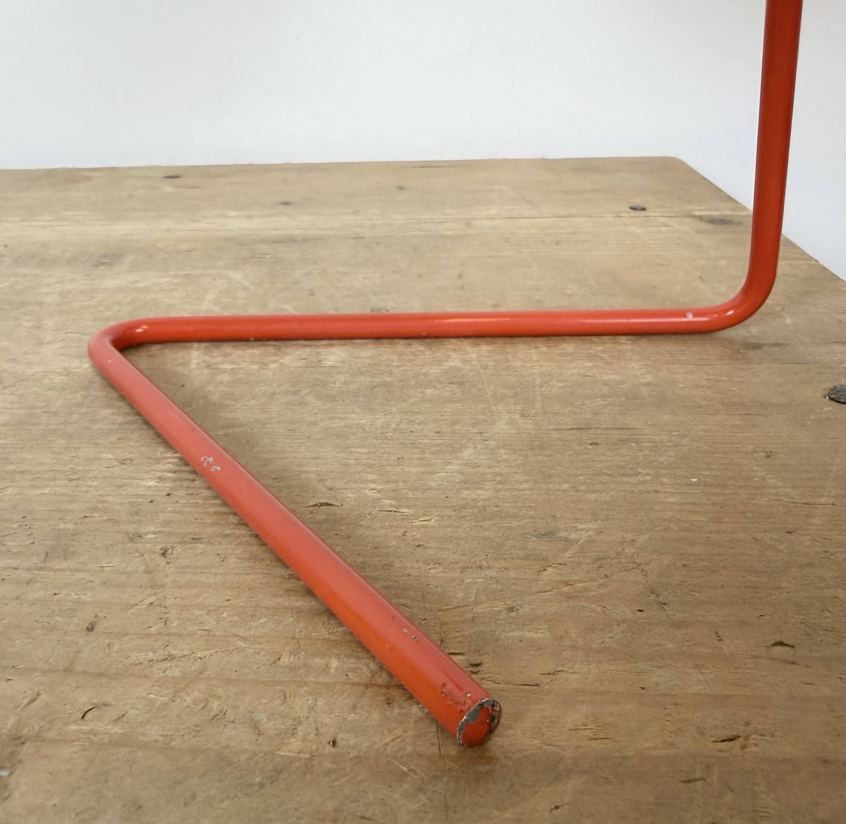 Vintage Red Table Lamp by Josef Hurka for Drupol, 1960s