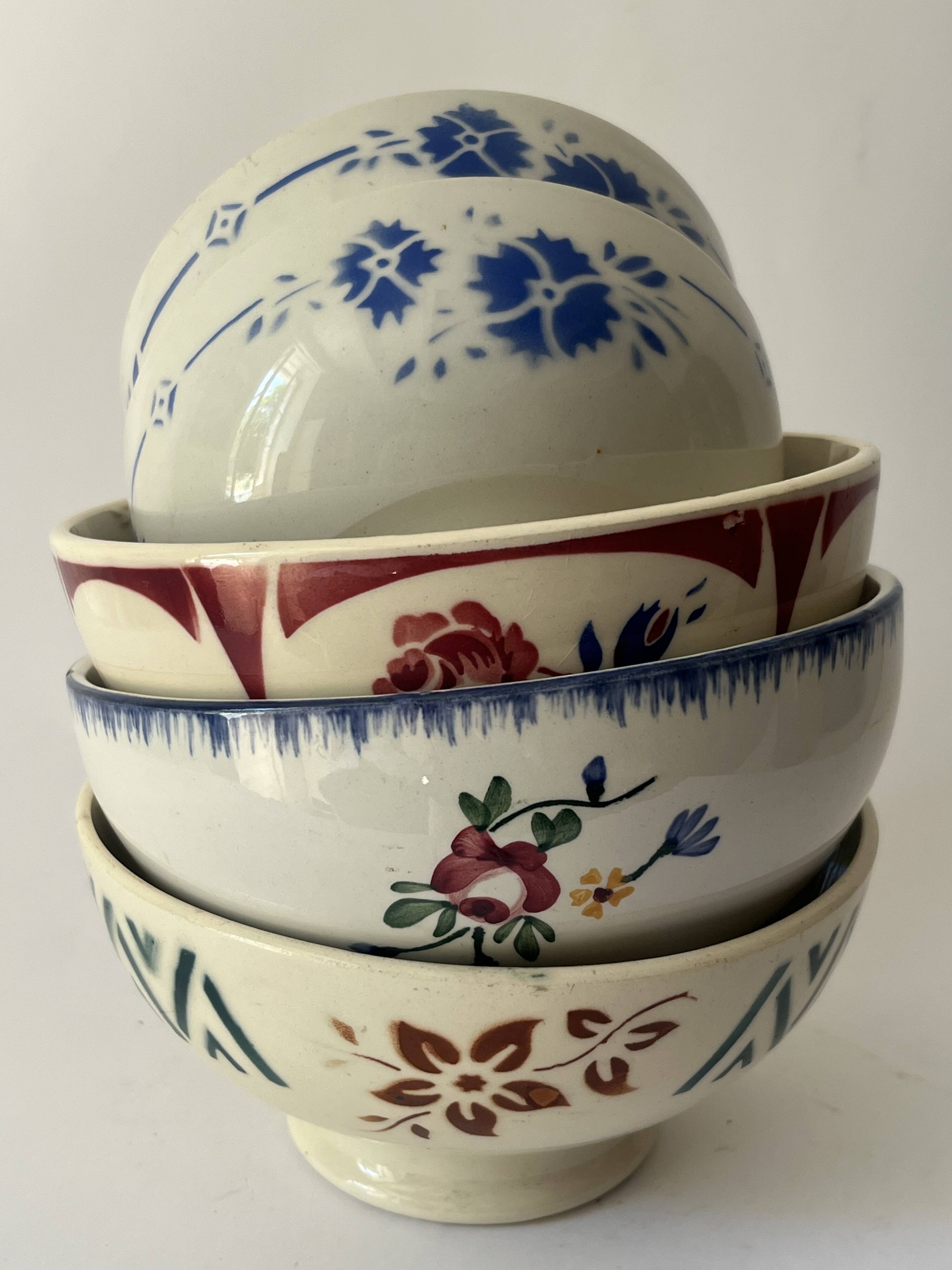 Old Sarreguemines Bowl - 5056