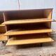 French modernist vintage TV/hifi cabinet