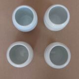 White dishes