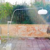 Lampadaire italien style "arc" a bras déporté