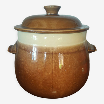 Pot à rillettes en céramique avec couvercle