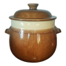 Ceramic rillettes pot with lid