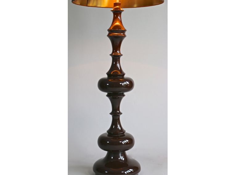 Lampadaire en céramique années 70