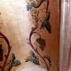 Superb early 19th century church tabernacle in gilded stuccoed wood