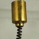1970s Brass Pendant Light by WKR Leuchten
