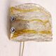 Murano glass wall lamp. Italy, 1960s.
