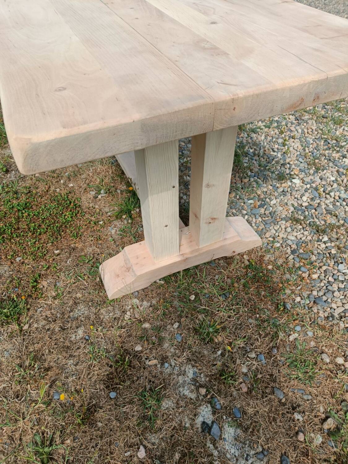 Monastery-style dining table