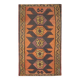 Vintage Kilim Runner 144 x 260 cm, Rug Geometric Tribal Design