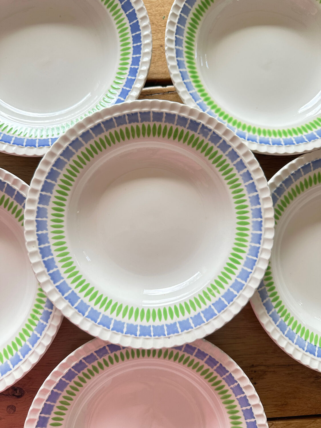 6 Digoin plates
