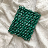 Vintage Vallauris woven ceramic trivet