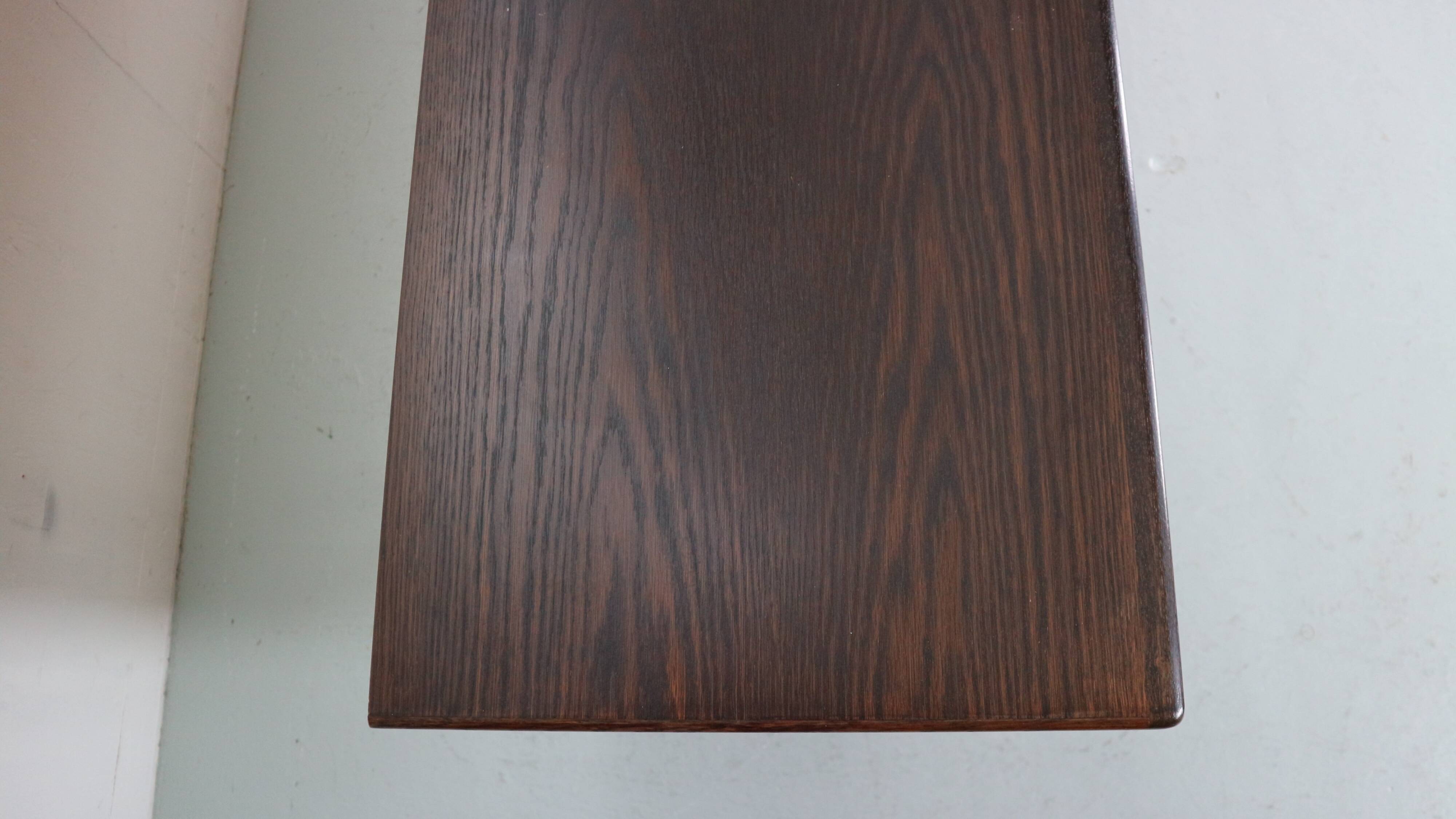 Skovby Møbelfabrik Darkened Oak Sideboard "Model 65", 1960 Denmark