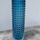 Vase en verre bleu Gral 1960