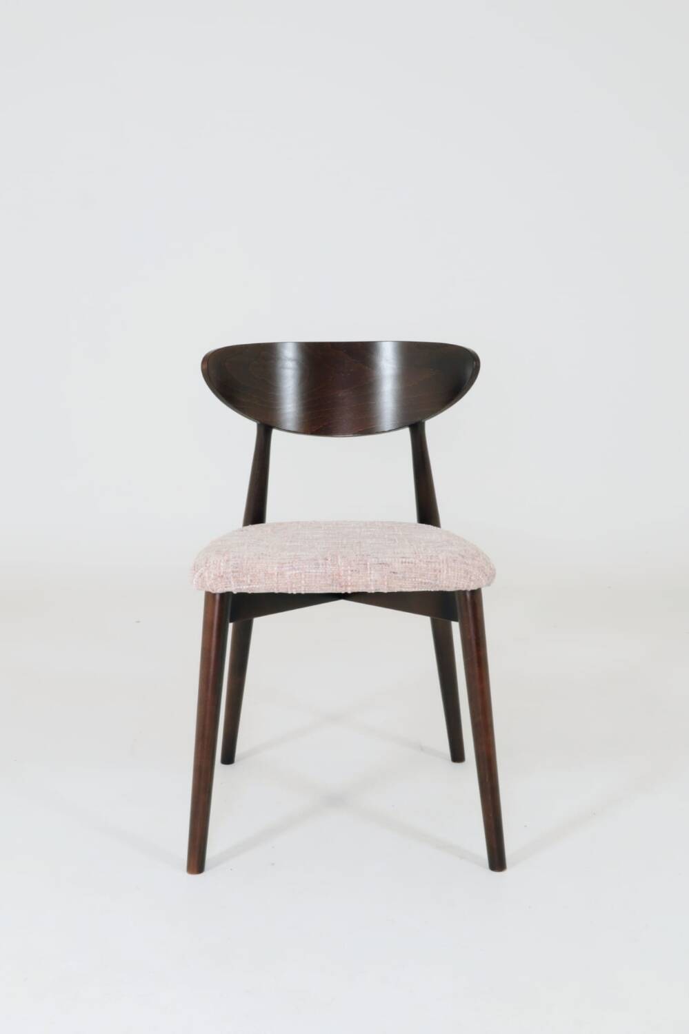 Dining Room chairs set of 6 pale pink Scandinavian design