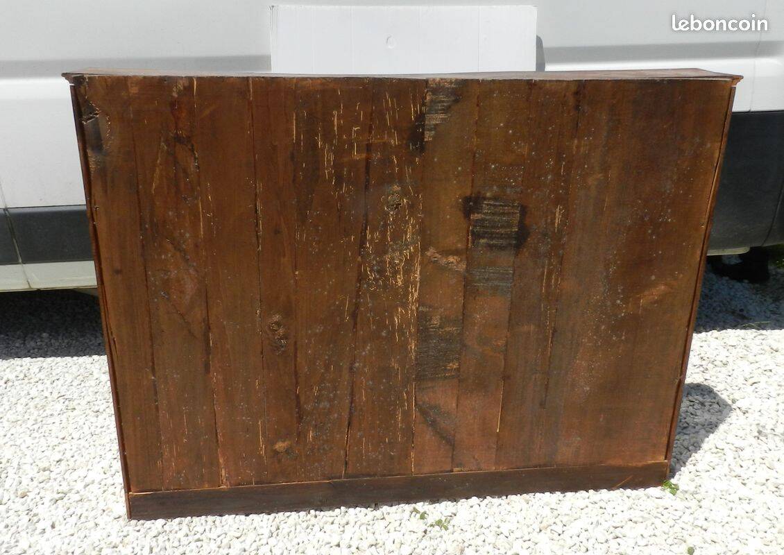 Wall shelf - old top of a dresser