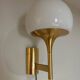 Brass wall lamp Sciolari