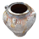 Antique 19th century terracotta oil jar with handles