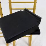 Set of 2 Italian Height Adjustable Chairs or Barstools 1980s