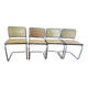 Set of 4 chairs Marcel Breuer Made in Italy 04/94