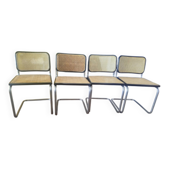 Set of 4 chairs Marcel Breuer Made in Italy 04/94