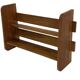 Vintage wooden standing bookcase from the 1950s