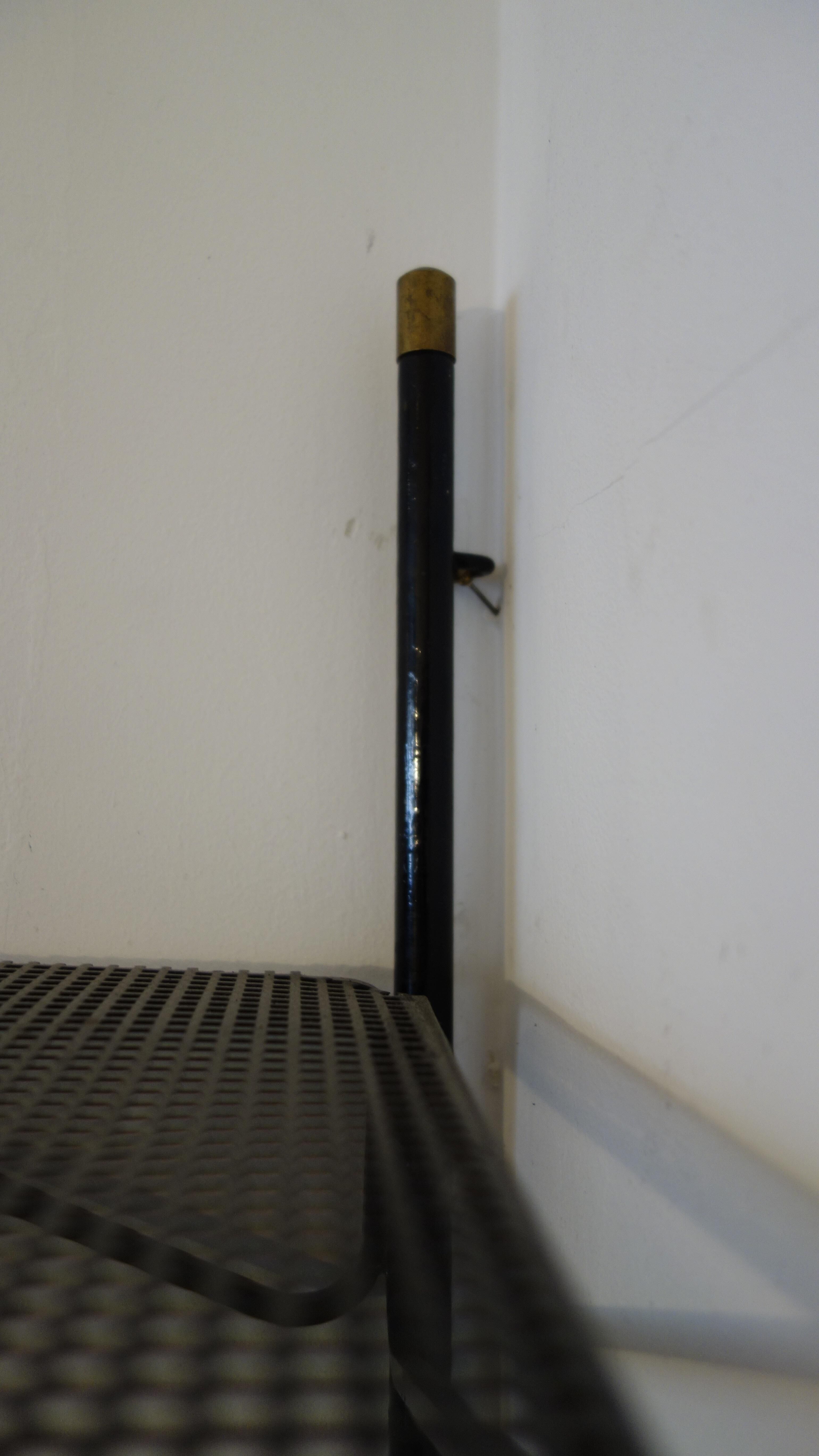 Mathieu Matégot 1950 corner shelf