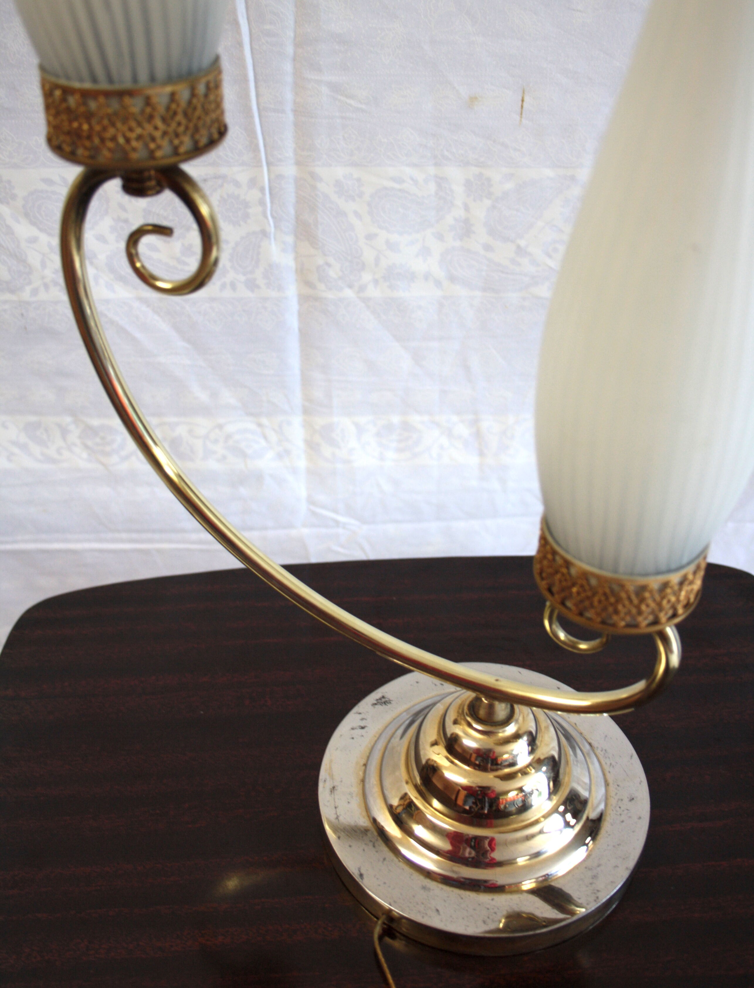 Table lamp 2 burners  circa 50