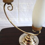 Lampe de table 2 feux circa 50