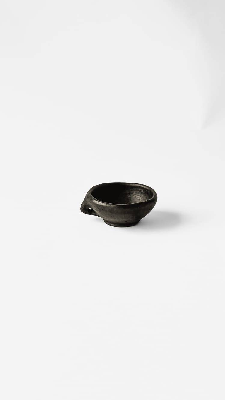 Duo of terracotta cups Kânâh — “Breath of Earth”